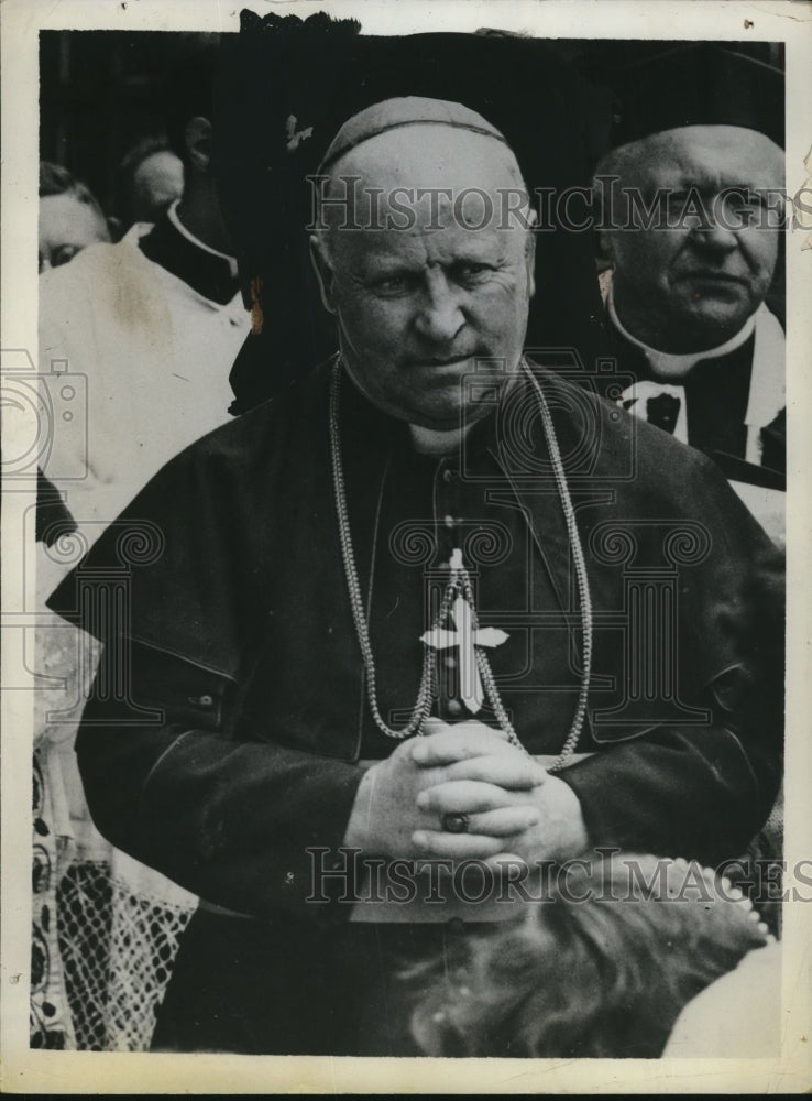1938 Press Photo Monsignor Sigismond Waitz Archbishop of Salzburg Arrested