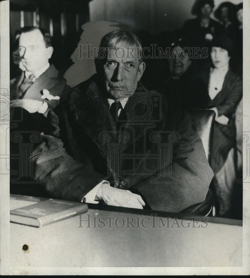 Load image into Gallery viewer, 1931 Press Photo Elihu Root Testifies in Senate Foreign Relations Committee
