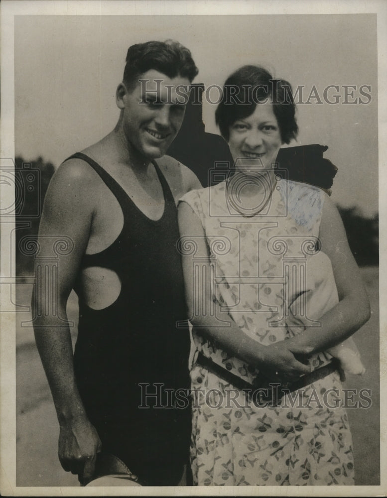 1932 Press Photo Jay C. Woodruff and Pauline Woodruff - nef44628