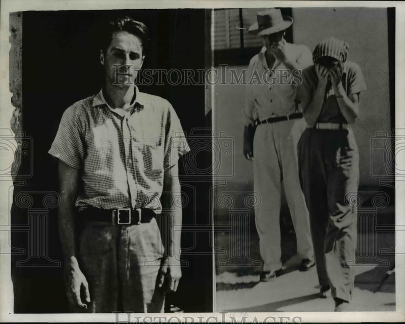 Load image into Gallery viewer, 1941 Press Photo Gordon Taylor Brought Back Shooting Iron Days to Mohave Desert
