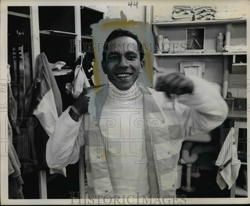 1968 Press Photo Jorge Velasquez - nef44828
