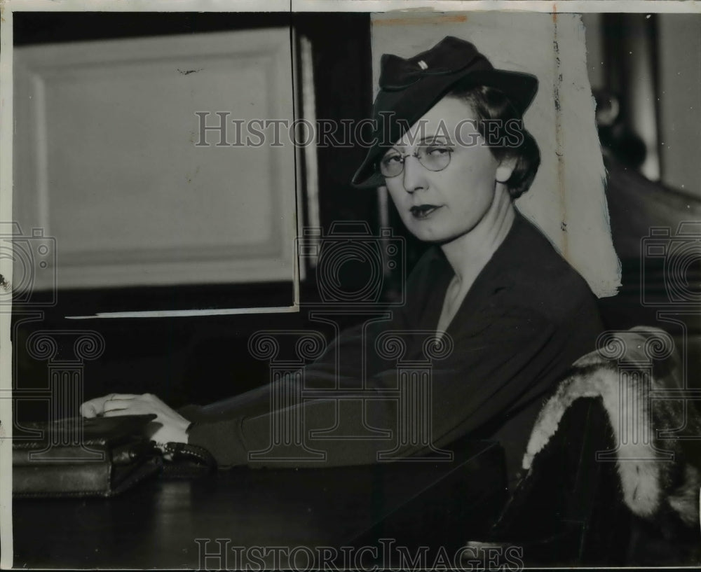 1934 Press Photo Bessie Van der Meulen - nef44933