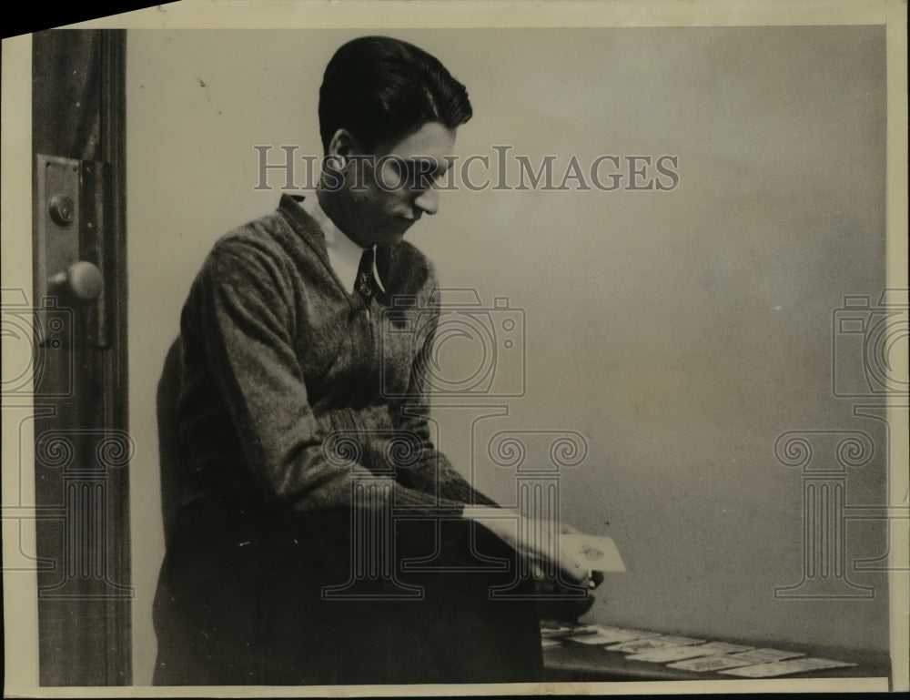 1936 Press Photo Co-defendant with Samuel T Whittaker, James Fagan Culver.- Historic Images