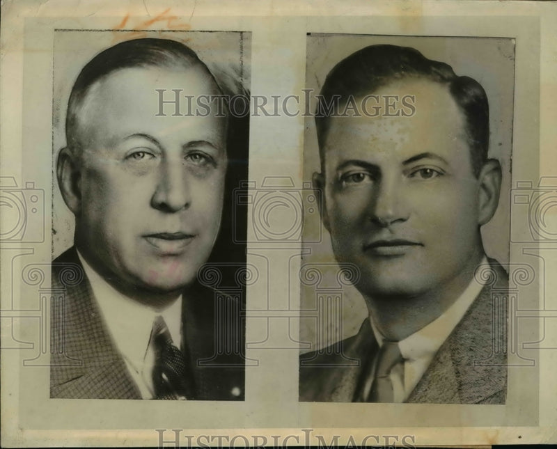 Load image into Gallery viewer, 1943 Press Photo Henry C. heinz, Dr. Bryant K. Vann, Shooting Victims
