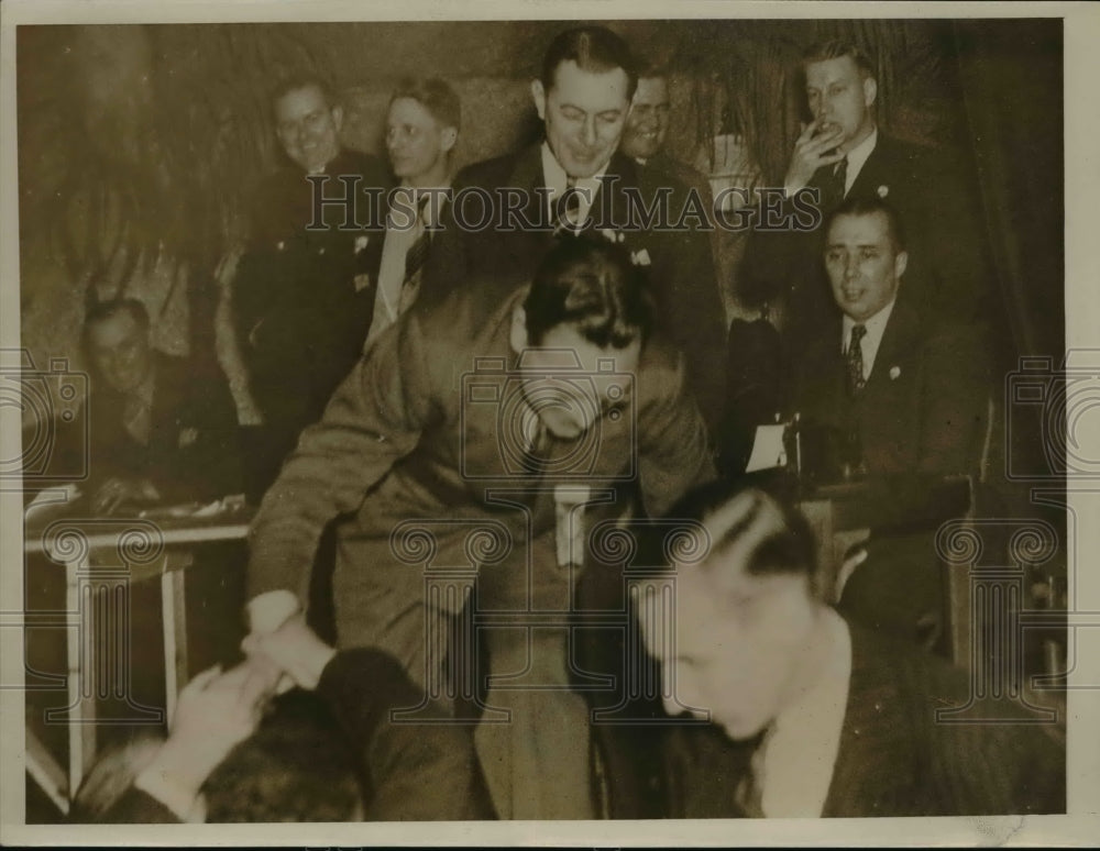 1939 Press Photo Homer Martin at United Auto Workers Convention, Detroit