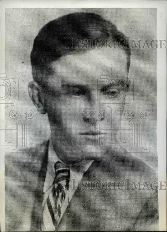 1939 Press Photo Max Stepp Jailed Attempts to Sell Torpedo Invention to Germany- Historic Images