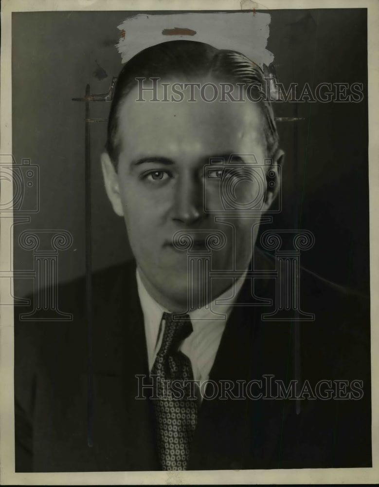 1929 Press Photo Press Sport Worker Chester L. Smith - nef45339