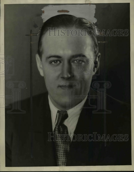 1929 Press Photo Press Sport Worker Chester L. Smith - nef45339