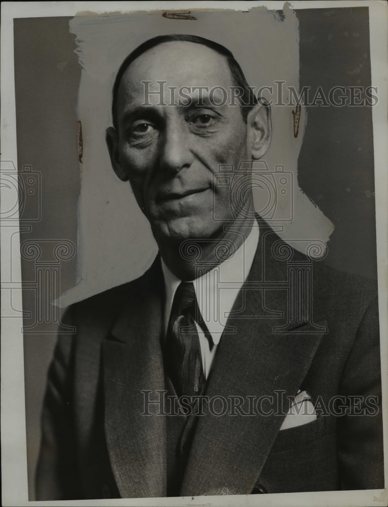 1934 Press Photo R.H. Goedman of Highland Road. - nef45359