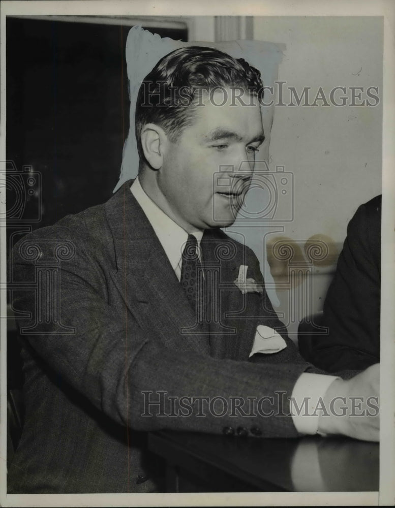 1939 Press Photo James J. Delaney, Congressman - nef45465