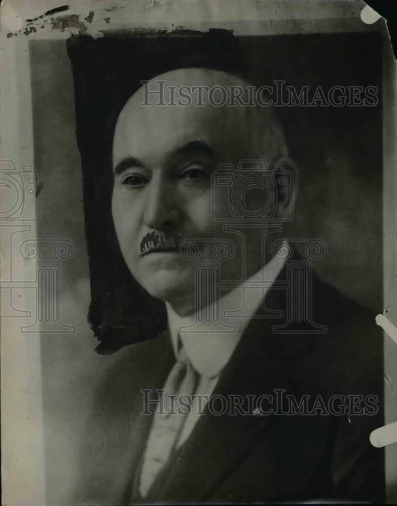 1925 Press Photo S.O. Davis of Cleveland, Ohio - nef45588