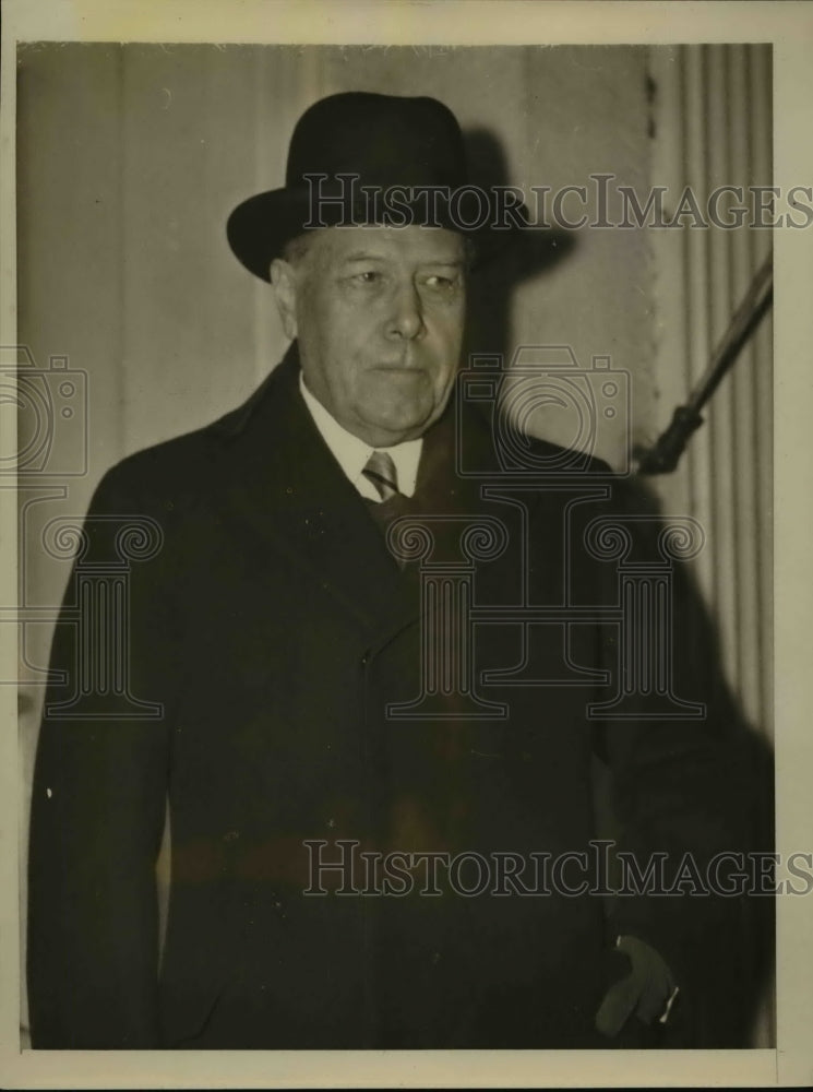 Load image into Gallery viewer, 1940 Press Photo Myron C. Taylor Leaving White House - nef45603
