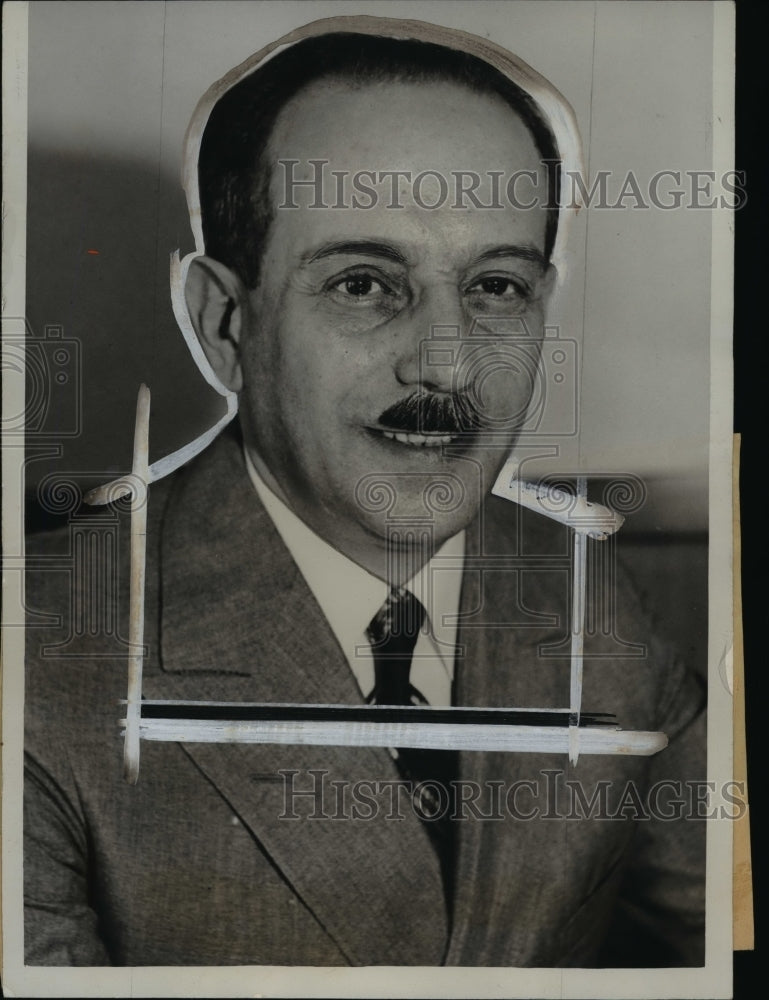 1932 Press Photo Edward Dato Who Should Receive a Portion of Rockefeller