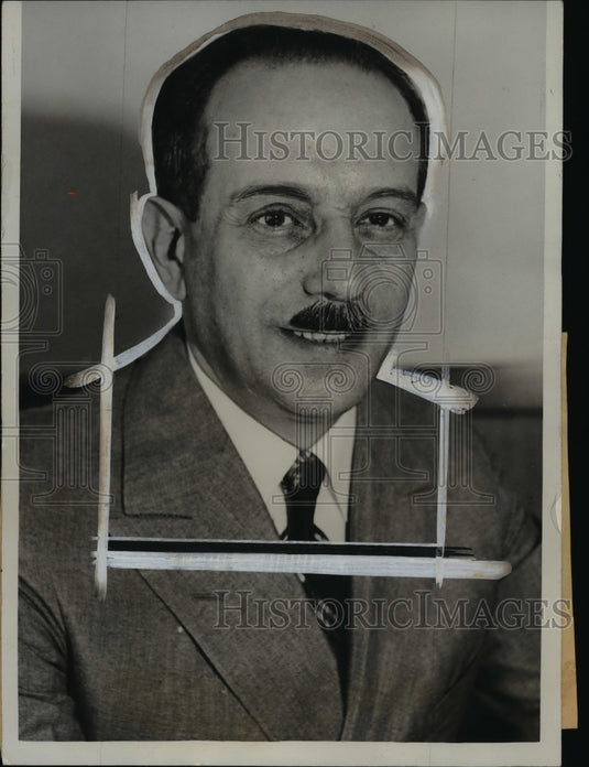 1932 Press Photo Edward Dato Who Should Receive a Portion of Rockefeller