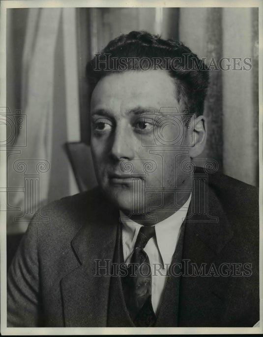 1929 Press Photo Harold Jackson Chicago Attorney - nef45691