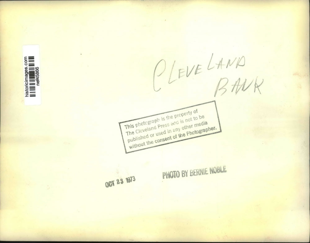 1973 Press Photo Cleveland Bank - nef45866
