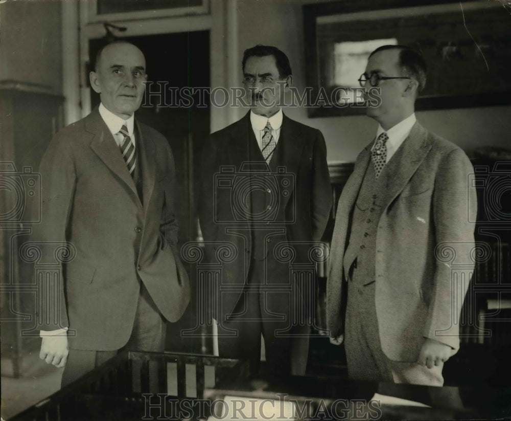 1925 Press Photo Secretary of Agriculture William Jardine Greets Dept Directors