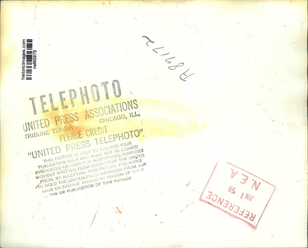 1956 Press Photo Livingstone Merchant Sworn in as US Ambassador to Canada