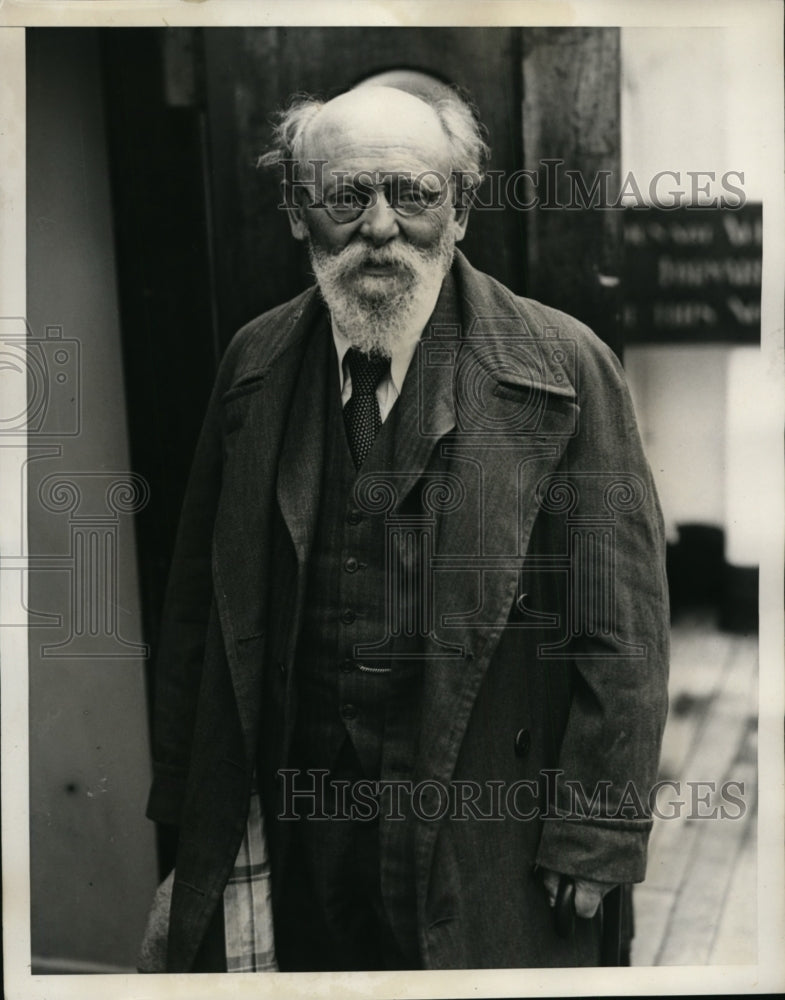 1935 Press Photo Dr. Henry Slidsberg - nef46130