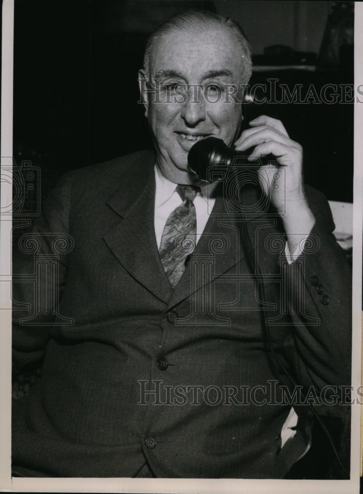 1936 Press Photo William Hale Former Mayor of Chicago Announced His Return