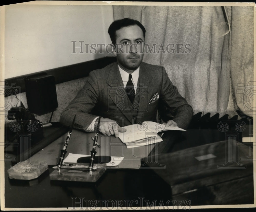 1933 Press Photo Harry Levy Prominent Members of Ohio Bar & Asst US Dis Attorney