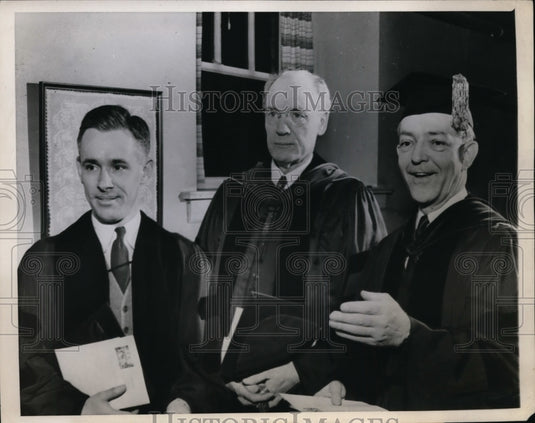 1946 Press Photo Carroll College Celebrating 100th Anniversary in 4-Day Ceremony