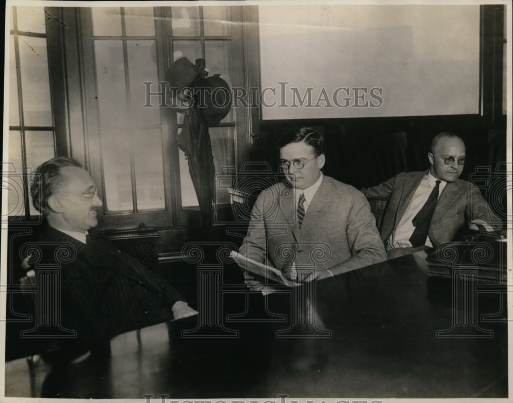 1923 Press Photo Arthur Lorenz German Editor guilty of Criminal Libel