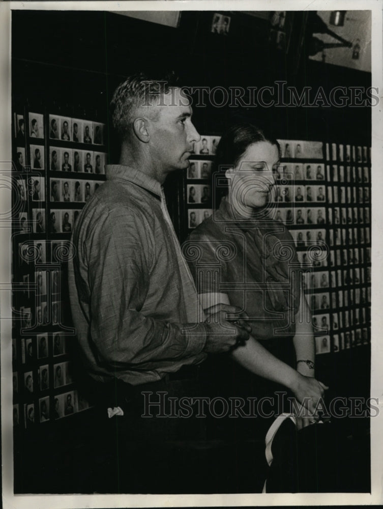 1937 Press Photo Couple&#39;s Honeymoon Interrupted by James Matthew Lynch&#39;s Arrest- Historic Images