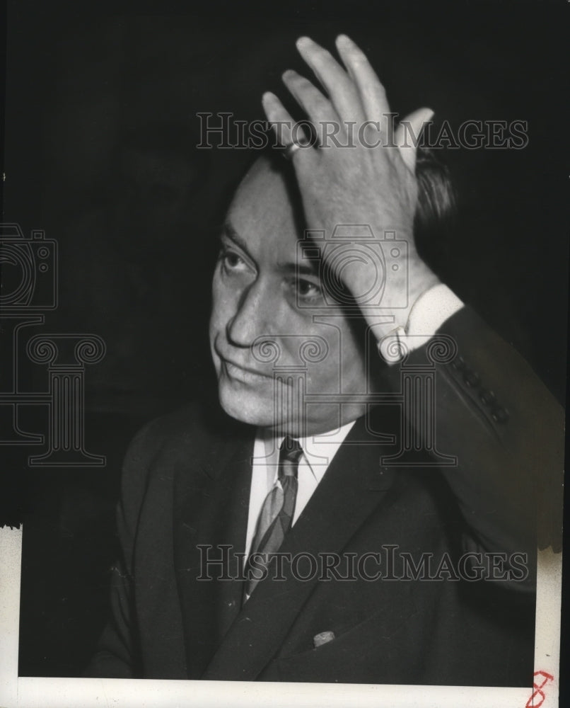 1949 Press Photo Benjamin F. Fairless American Steel Company Executive