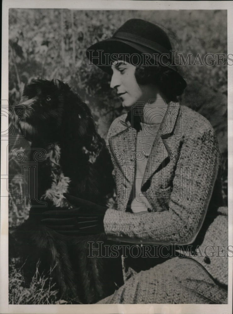 1939 Press Photo Frances Packard - nef47063