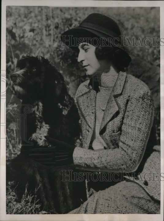 1939 Press Photo Frances Packard - nef47063