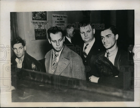 1939 Press Photo Joseph Palmer, Patsy Levelle After Arrest in Cleveland, Ohio