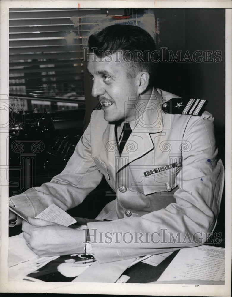 1947 Press Photo Charles W. Payne - nef47749