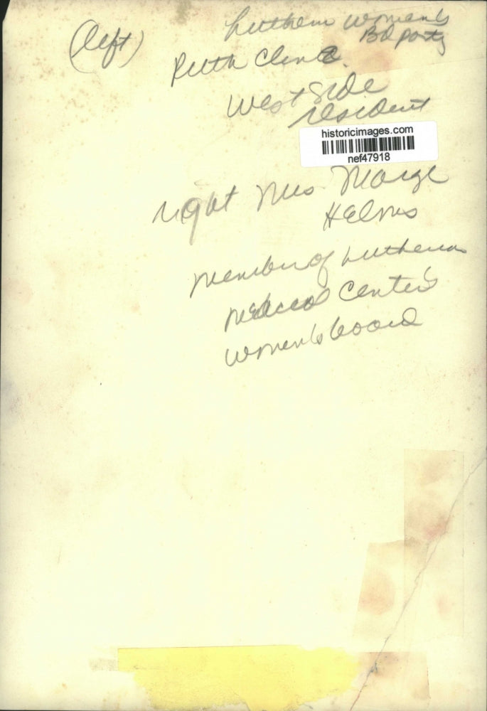 Press Photo Luther Women's Birthday Party Decorators - nef47918