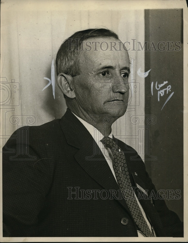 1923 Press Photo Asa Wallae man from the original Main St. of Sauk Centre-Minn