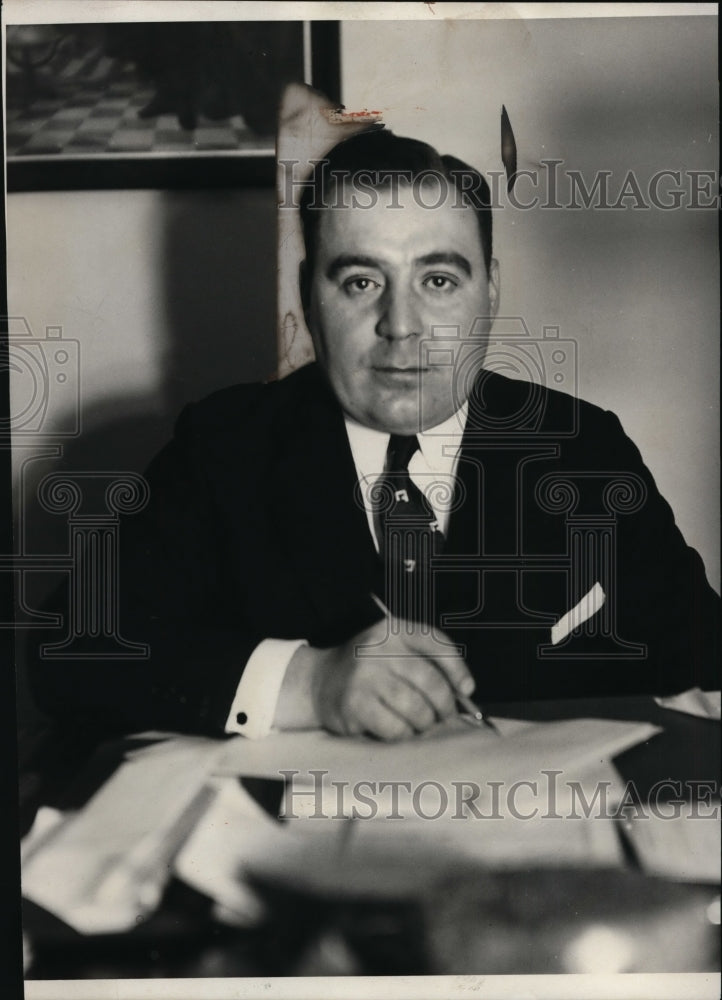 1931 Press Photo Arthur F. Albert of Chicago - nef48137