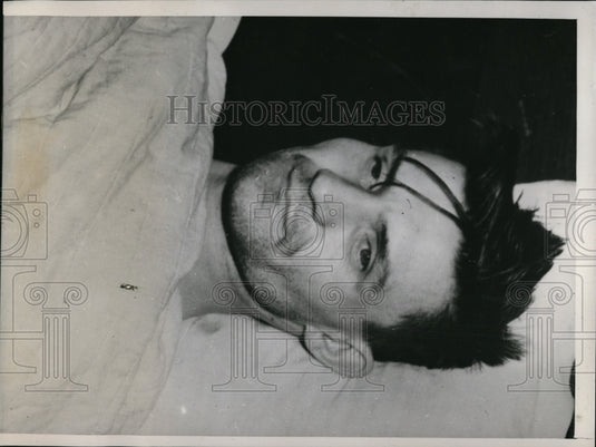 1939 Press Photo Walter Betzner Induce Welfare Dept to Increase Blind Pension