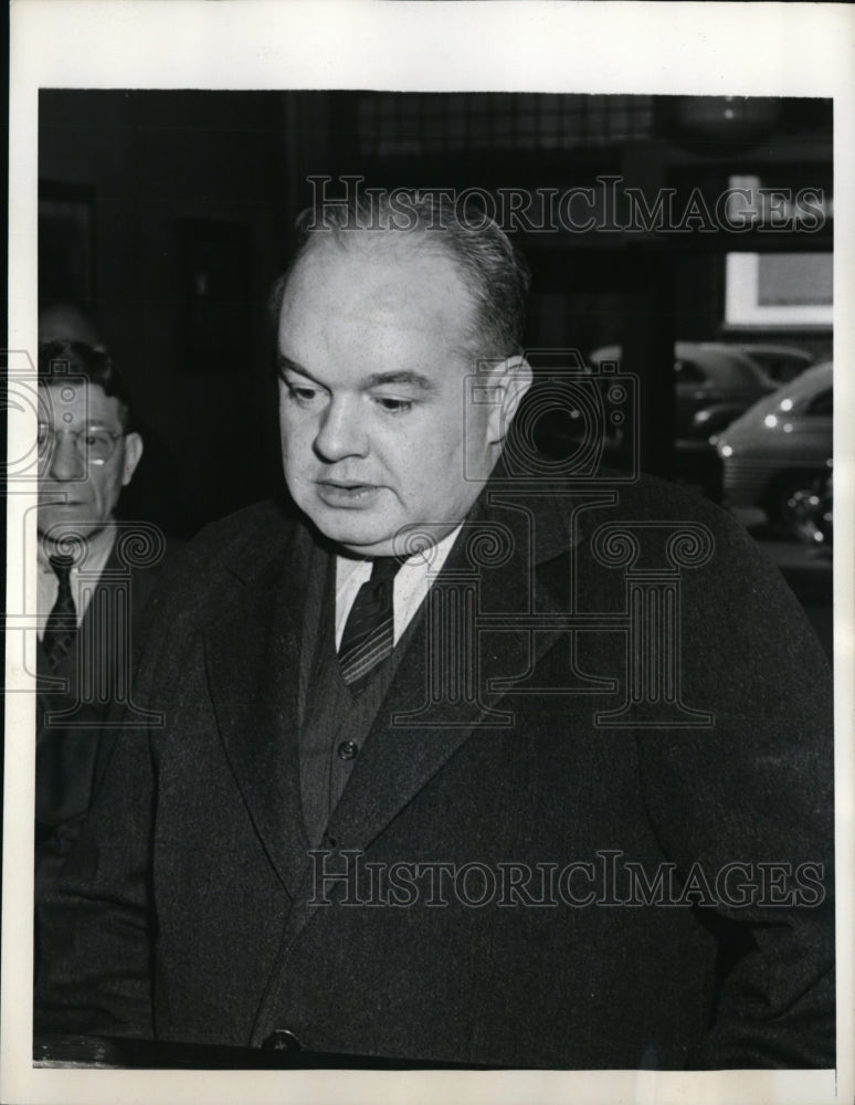 1941 Press Photo Charles Moulan Ex-Bootlegger Leader of American Christian Leagu