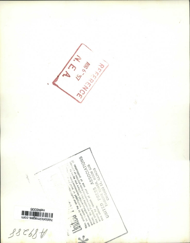 1957 Press Photo Merchant Seaman Ernest Kolofolias Arrived for Lineup in Florida