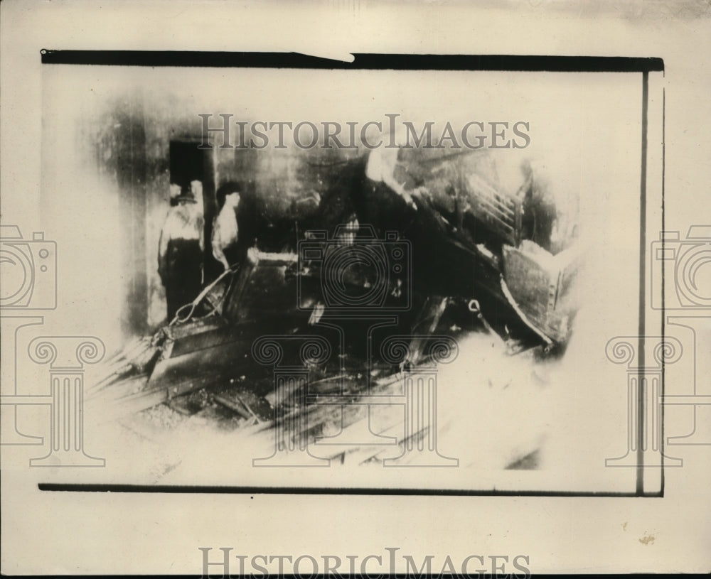 1928 Press Photo New York City Subway Wreck - nef48352