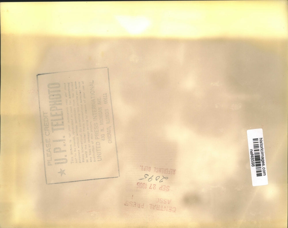 1965 Press Photo United Nations General Assembly During Voting Demonstration