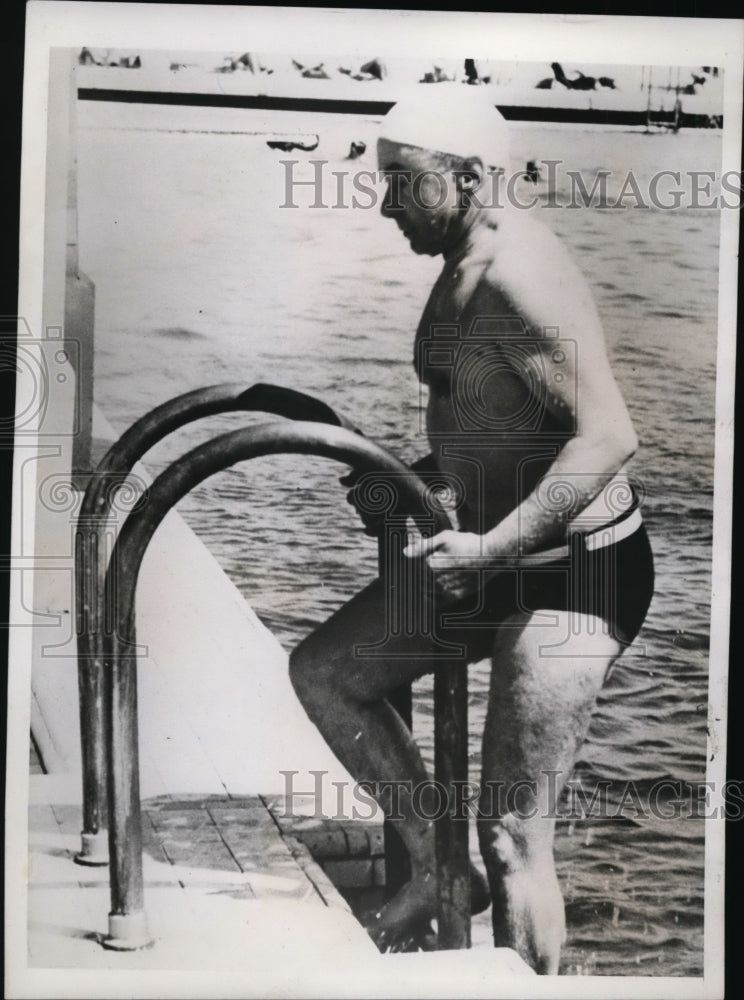 1939 Press Photo Paul Reynaud French Finance Minister at Le Touquet - nef48868- Historic Images