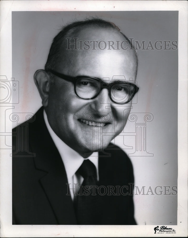 1969 Press Photo George F. Schlaudecker Gen.Mgr. of Sherwin Williams Chemicals