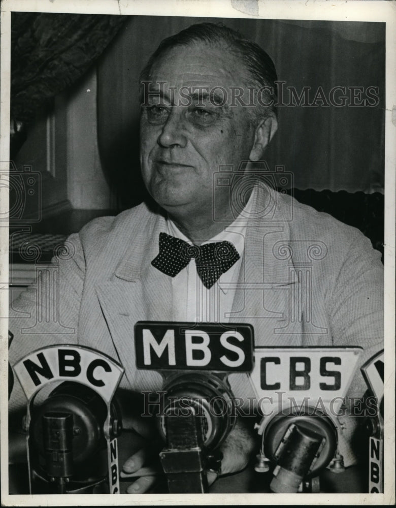 1948 Press Photo President Roosevelt - nef48966