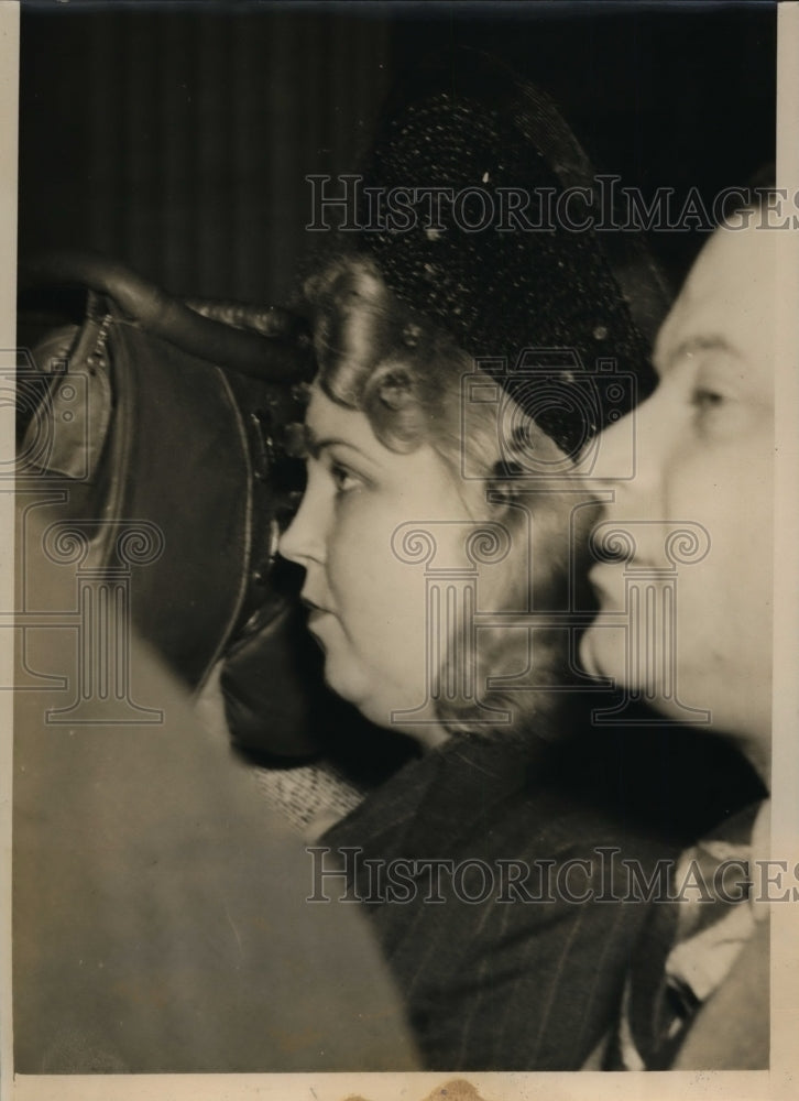 1940 Press Photo Mrs Nellie Galub in Court After Sentence of 90 Days in Jail
