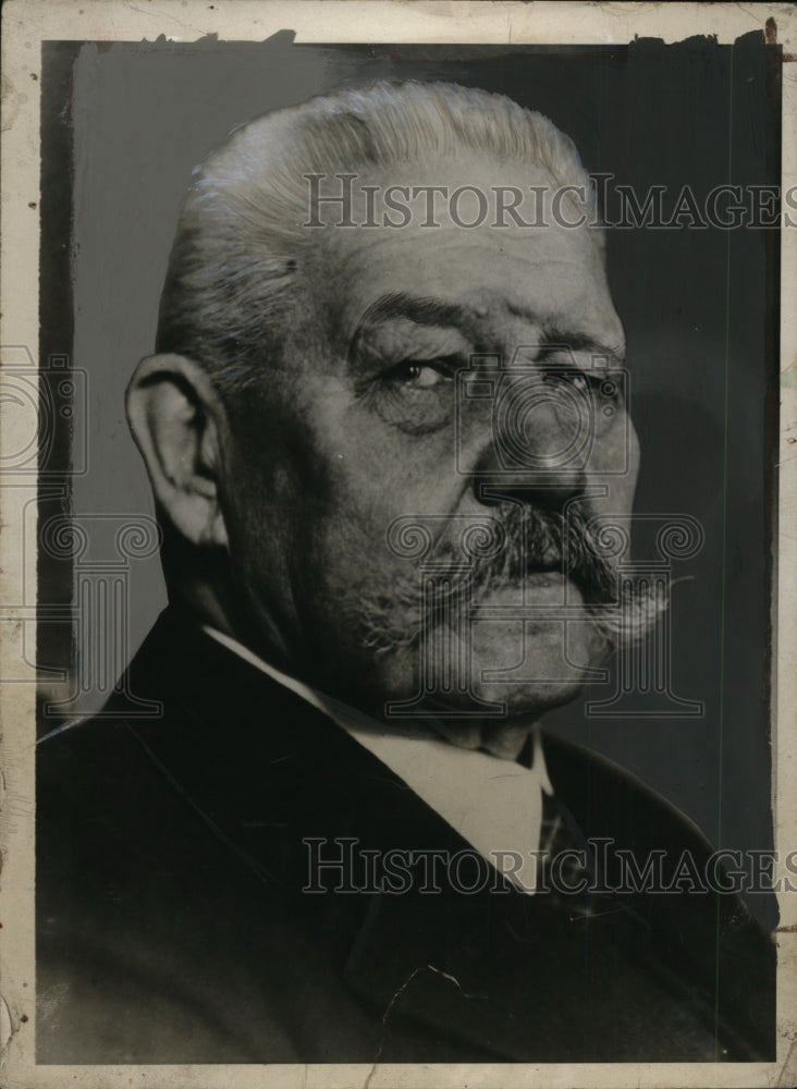 1934 Press Photo Pres von Hindenburg - nef49038