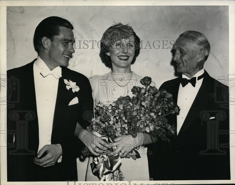 Load image into Gallery viewer, 1938 Press Photo William A. Hinshaw, Ellen Wilson McAdoo, William Gibbs McAdoo
