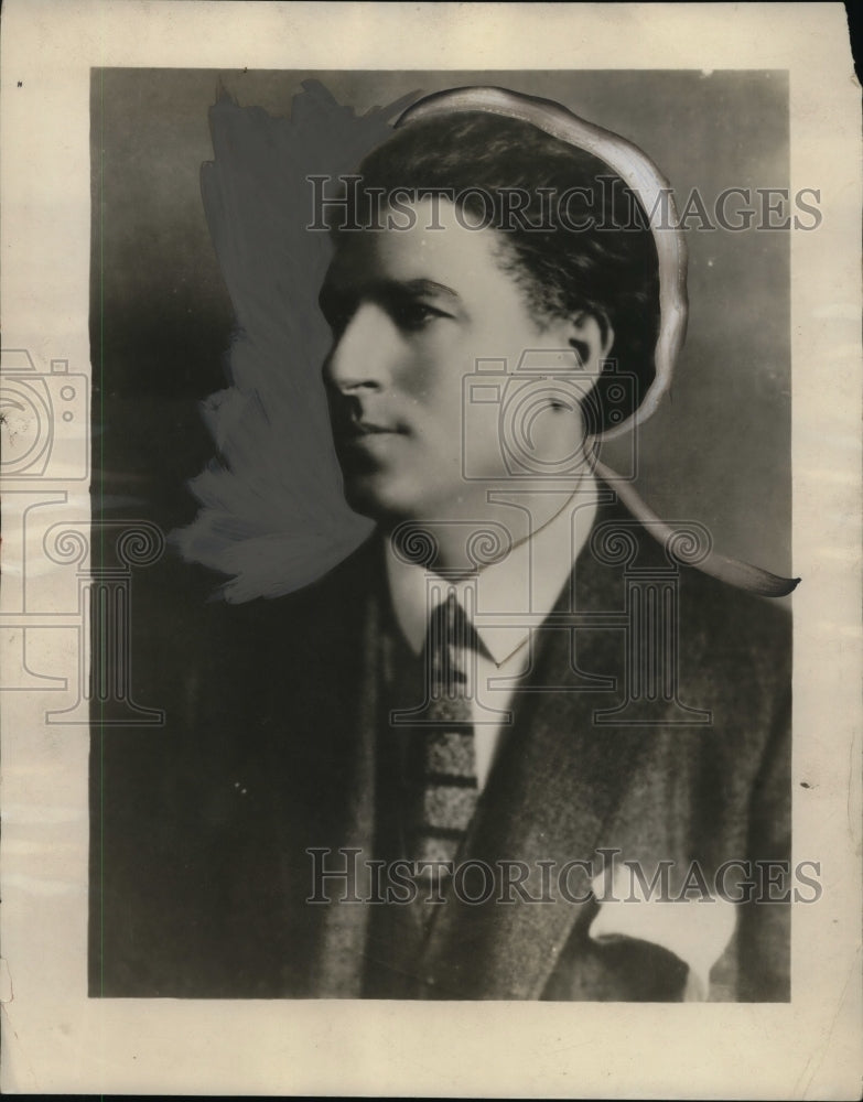 1927 Press Photo Giovanni Martinelli, opera Singer - nef49671