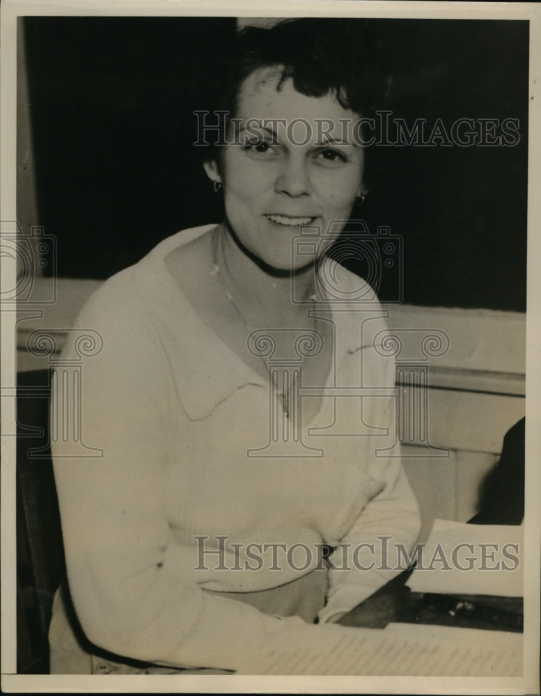 1936 Press Photo Ellamarie Morgan Charged with Stealing Affection of Mine Worker