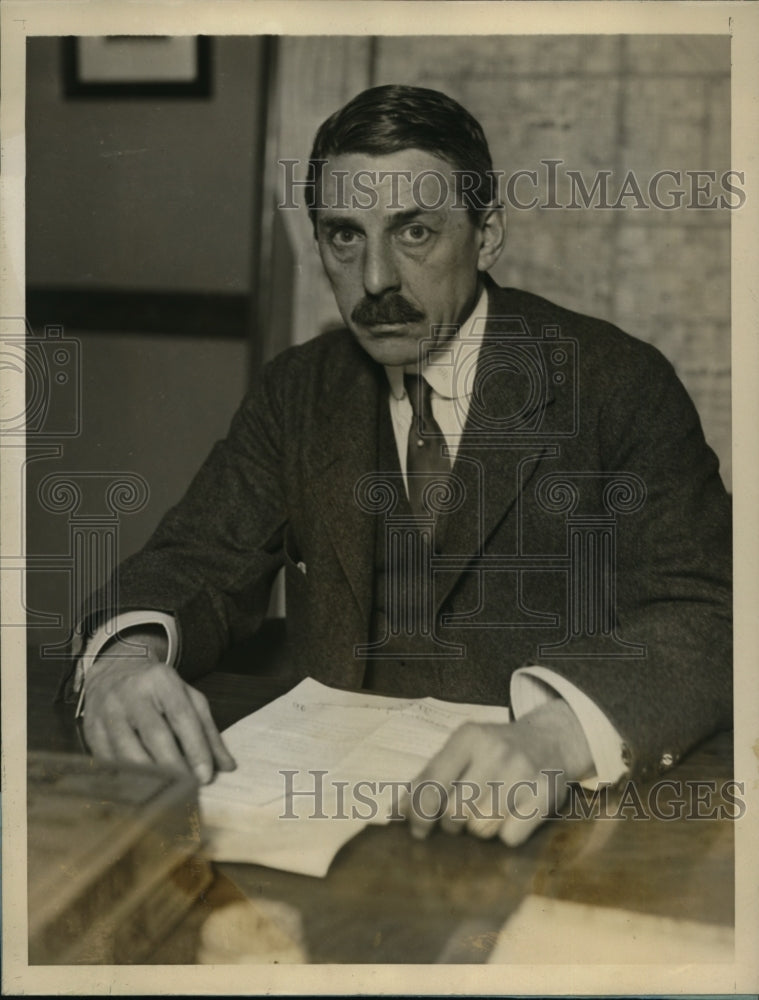 1927 Press Photo Barrett Wendell Jr. Chief Marshall of the Harvard Alumni